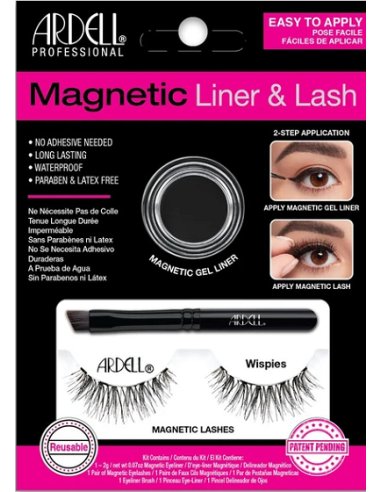 Faux cils magnétique + liner wispies ARDELL