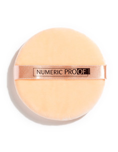 Houpette ronde peach 10cm  NUMERIC PROOF