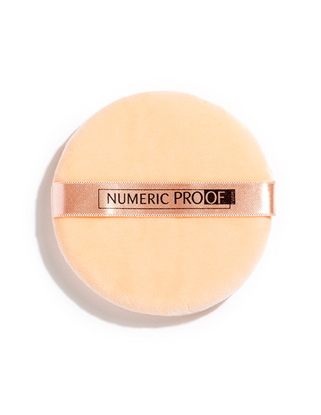 Houpette ronde peach 10cm  NUMERIC PROOF