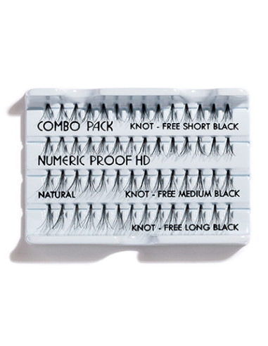 Faux cils combo black knot free NUMERIC PROOF