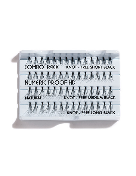Faux cils combo black knot free NUMERIC PROOF