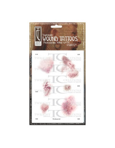 Tatouage éphémère bruises 1 B TWILIGHT CREATIONS