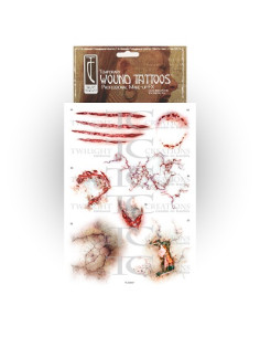 Tatouage éphémère zombie 1 TWILIGHT CREATIONS