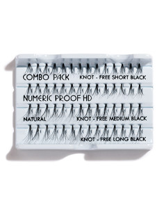 Faux cils combo black knot free NUMERIC PROOF