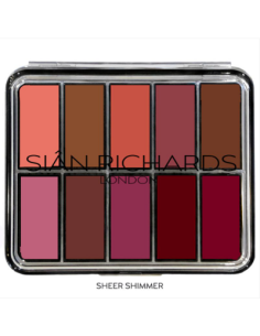 Palette rouge à lèvres radiance x10 colors 156g SIAN RICHARDS LONDON