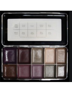 Palette character contours x10 couleurs SKIN ILLUSTRATOR