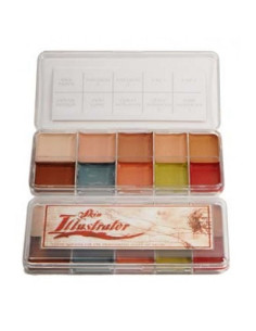 Palette Skin Flesh  x 10 couleurs SKIN ILLUSTRATOR