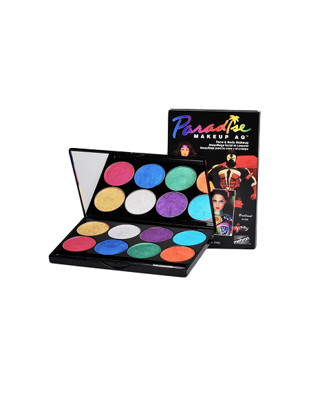 Palette aqua colors paradise brillante 8 couleurs 56g MEHRON