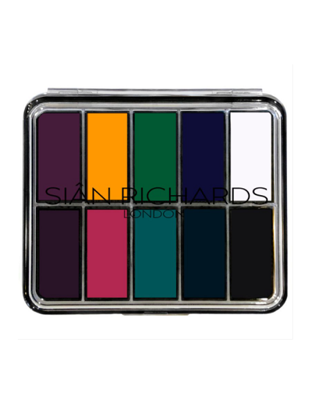 Palette hydroproof brio x10 couleurs 141g SIAN RICHARDS  LONDON
