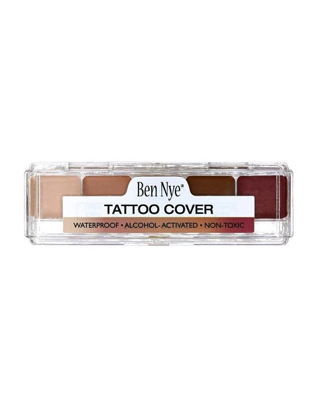 Palette FX alcohol tatoo cover x 5 couleurs 6g BEN NYE