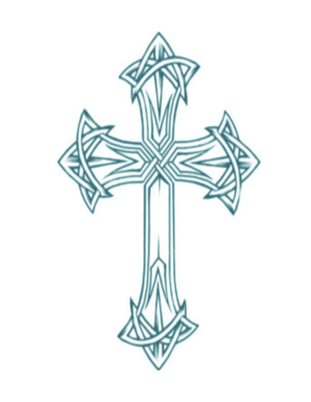 Tatouage biker cross TINSLEY