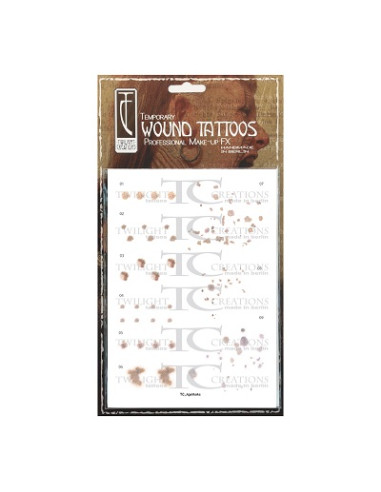 Tatouage éphémère agemarks 1 TWILIGHT CREATIONS