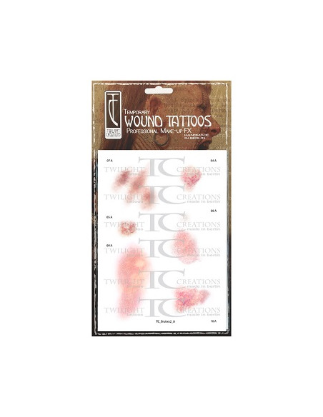 Tatouage éphémère bruises 2A TWILIGHT CREATIONS