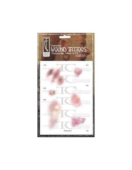 Tatouage éphémère bruises 2B TWILIGHT CREATIONS