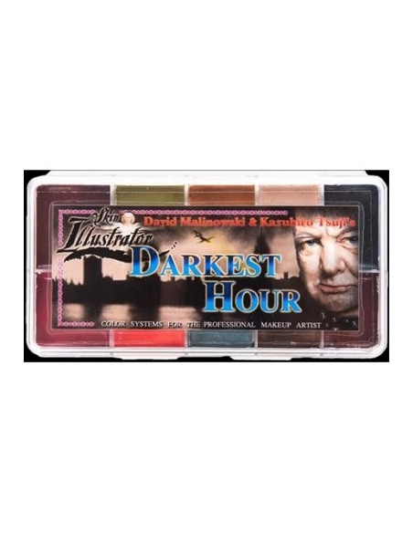 Palette darkest hour x 10 couleurs SKIN ILLUSTRATOR