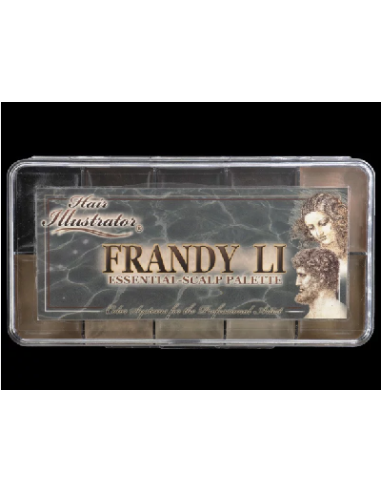 Palette Hair Frandy Li  x 10 couleurs SKIN ILLUSTRATOR 