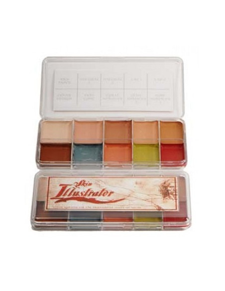 Palette FleshTone x10 Couleurs  SKIN ILLUSTRATOR