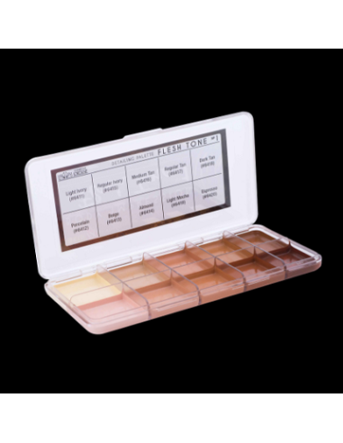Palette large flesh tone1 x10 couleurs JORDANE COSMETICS