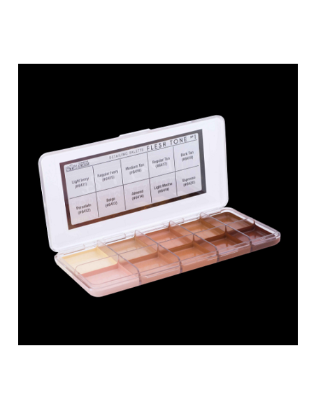 Palette large flesh tone1 x10 couleurs JORDANE COSMETICS