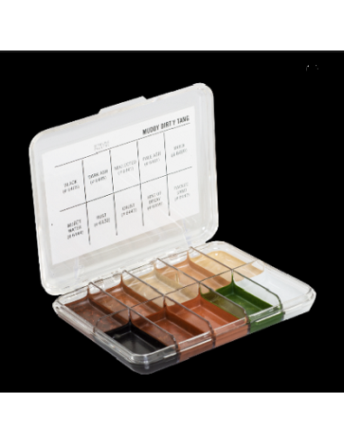 Palette mini muddy dirty tang x10 couleurs JORDANE COSMETICS