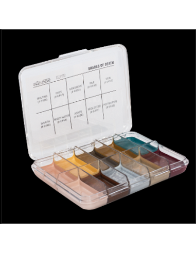 Palette mini shades of death  x10 couleurs JORDANE COSMETICS