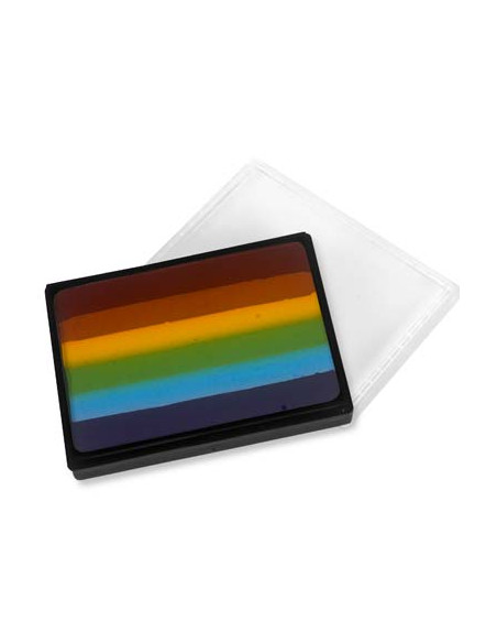 Cake aqua colors Paradise  Prisma Arc En Ciel 50 MEHRON
