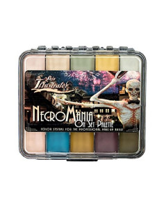 On set palette nécromania x10 couleurs SKIN ILLUSTRATOR