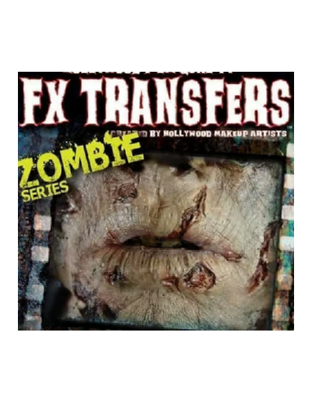 Tatouage 3D fx zombie lips TINSLEY