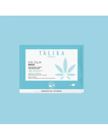 Patch eye calm pour les yeux au CBD (chanvre) TALIKA