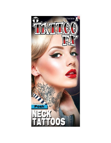 Tatouage neck posh TINSLEY 