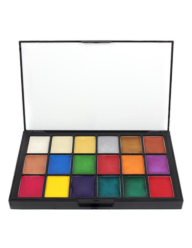 Palette lumiere  créme LCP N°01 x18 colors 64g  BEN NYE