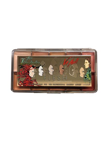 Palette neill fleshtone x 10 couleurs SKIN ILLUSTRATOR