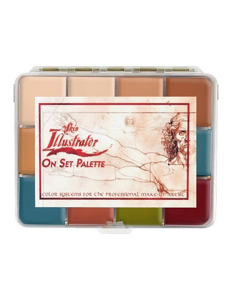 On set palette flesh tone x10 couleurs SKIN ILLUSTRATOR