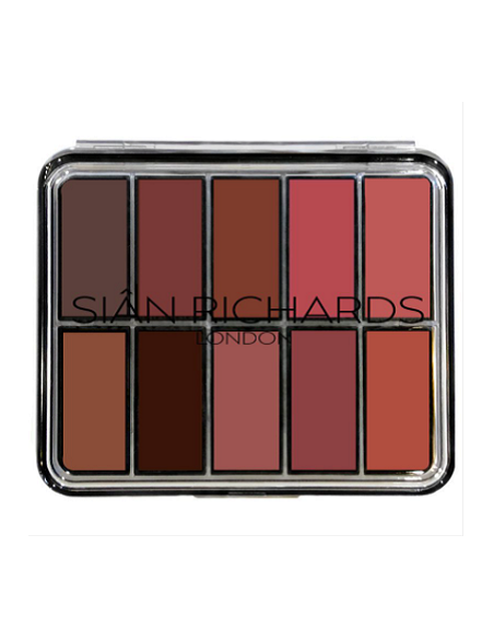 Palette hydroproof serenity x10 couleurs 141g SIAN RICHARDS  LONDON