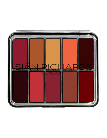 Palette Hydroproof vida x10 couleurs 141g SIAN RICHARDS LONDON