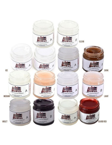 3 degrée kit silicone light 2 x 30grs PLEIN FARD