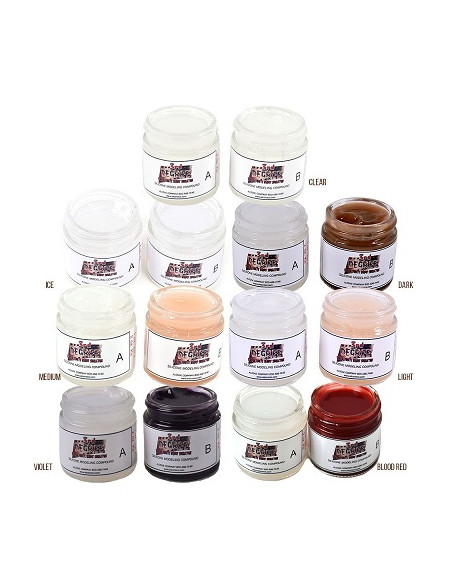 3 degrée kit silicone light 2 x 30grs PLEIN FARD
