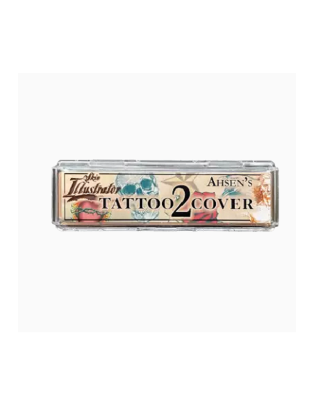 Palette ashen's tattoo cover 2 x5 couleurs SKIN ILLUSTRATOR 