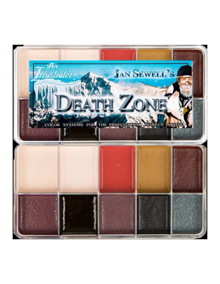 Palette death zone x 10 couleurs SKIN ILLUSTRATOR