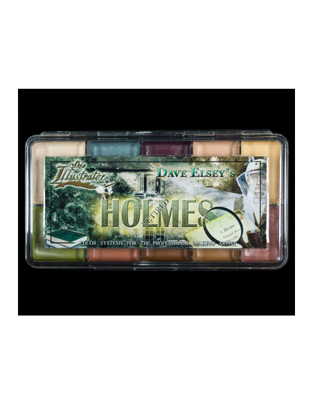 Palette holmes x10 couleurs SKIN ILLUSTRATOR