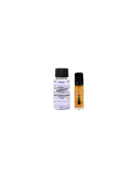 Kit spirit gum 4ml / dissolvant 5ml MEHRON