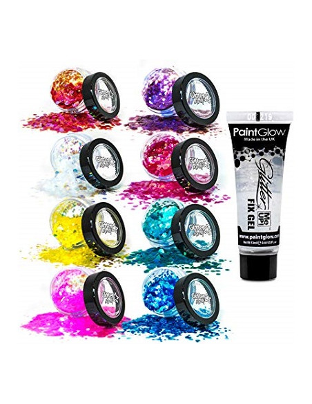 Paillettes fantaisy iridescent pheonix flames 3g PAINTGLOW
