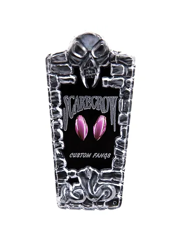 Dent de vampire métallique violette SCARECROW