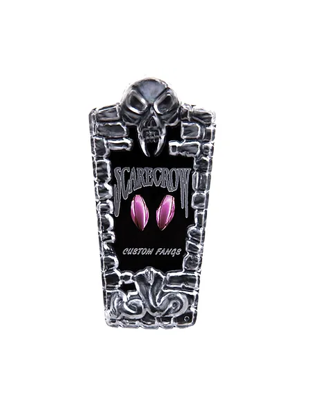 Dent de vampire métallique violette SCARECROW