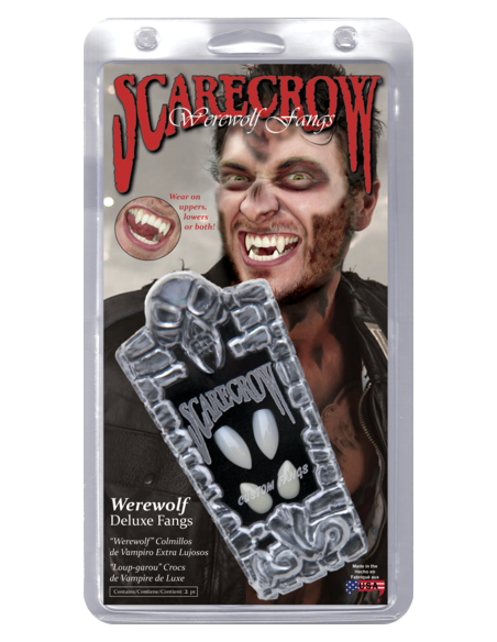 Dent de vampire loup-garou SCARECROW