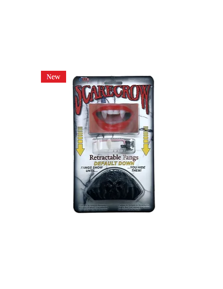 Dent de vampire rétractable SCARECROW