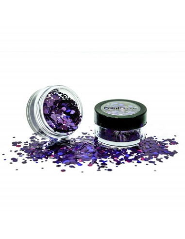 Paillettes chunky holographique intercalactic 3g PAINTGLOW