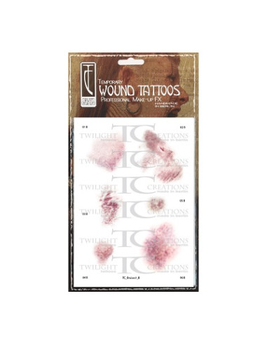 Tatouage éphémère bruises 1 B TWILIGHT CREATIONS