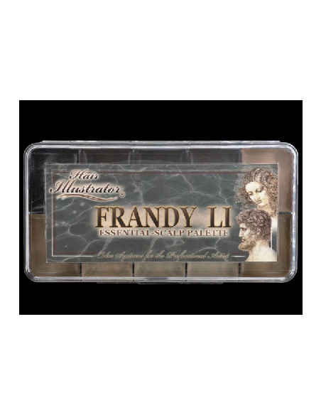 Palette Hair Frandy Li  x 10 couleurs SKIN ILLUSTRATOR 