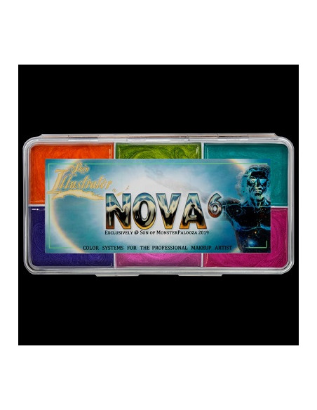 Palette nova x 6 couleurs métalliques SKIN ILLUSTRATOR